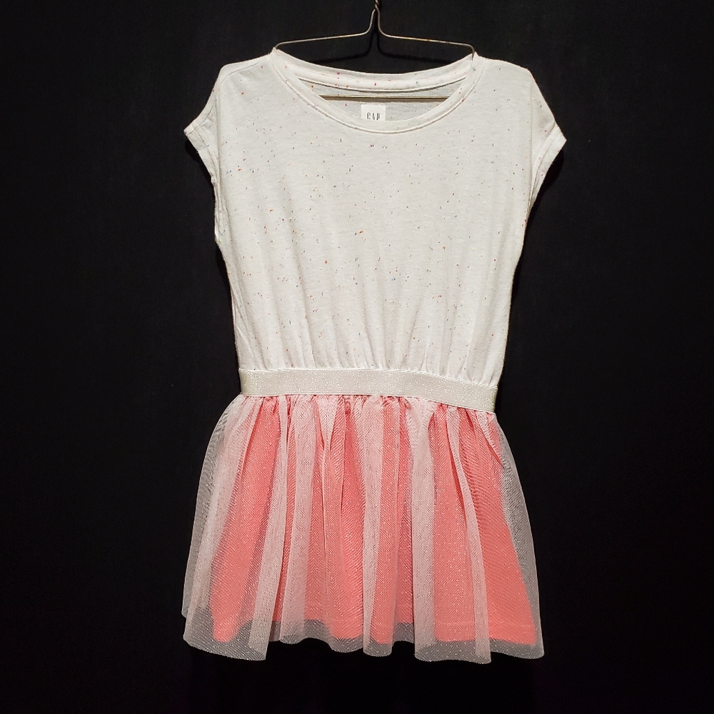 2 Gap Sleeveless Dress Sparkle Tulle Skirts Sz XS - Picture 2 of 13